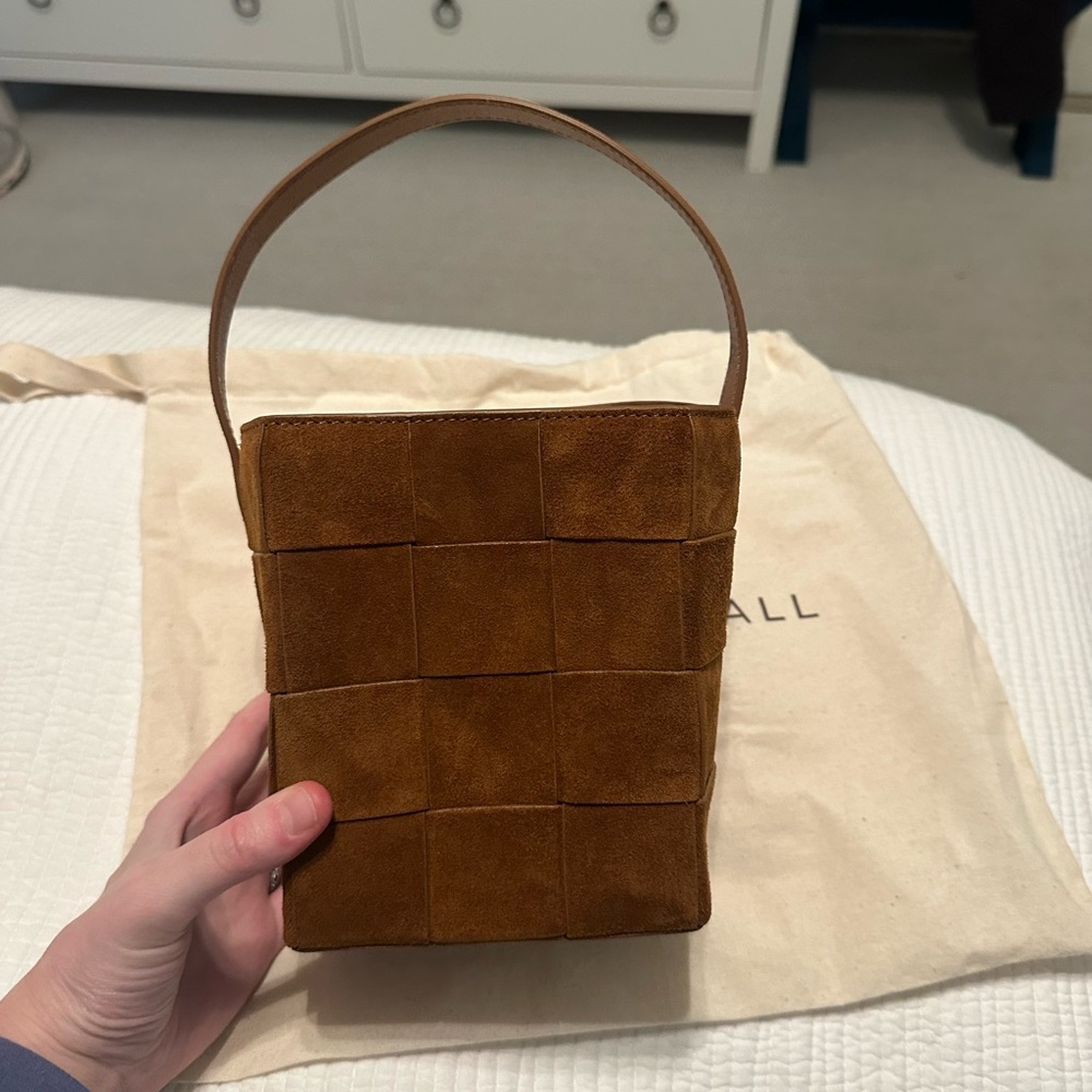 Loeffler Randall Laith Bucket Bag Cacoa Brown